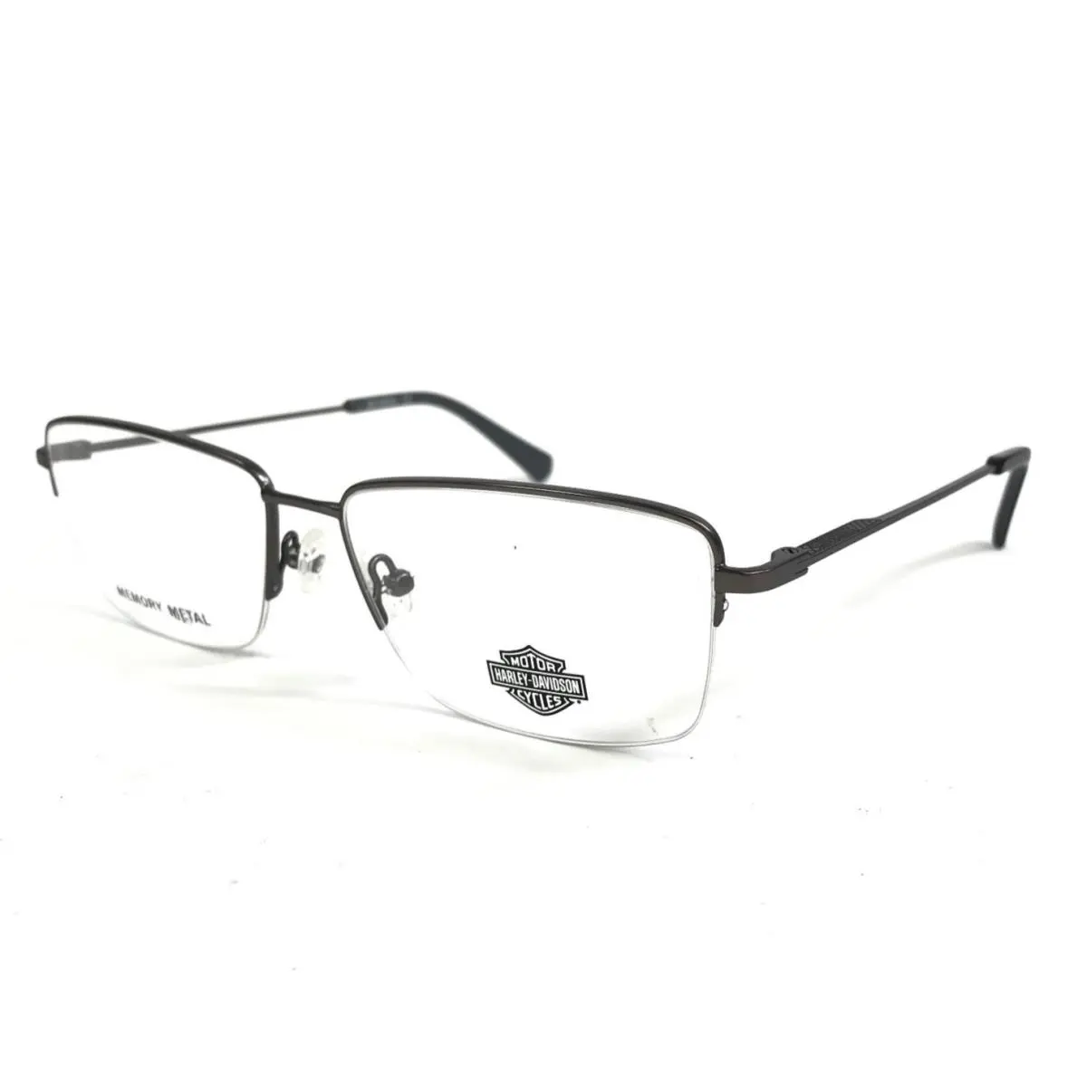 Harley-davidson Eyeglasses Frames HD0949 007 Matte Dark Nickel Tin 56-16-145