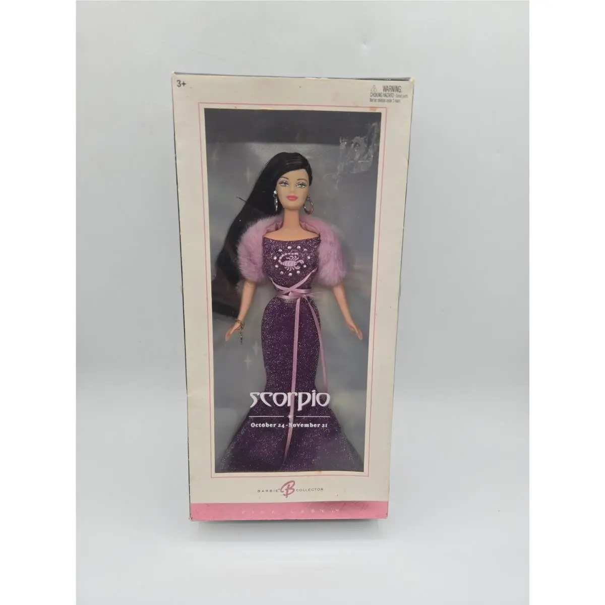 Zodiac Scorpio Pink Label Barbie Doll 2004 Mattel No. C3825