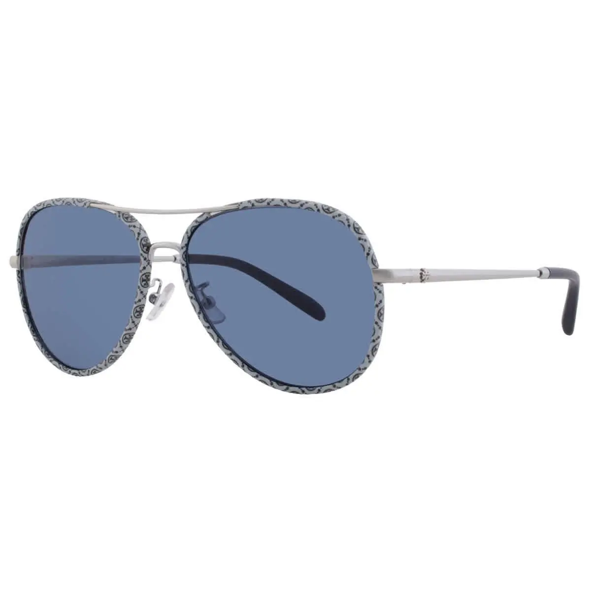 Navy Blue Pilot Ladies Sunglasses TY6114 32744L 58 TY6114 32744L 58 by Tory Burch