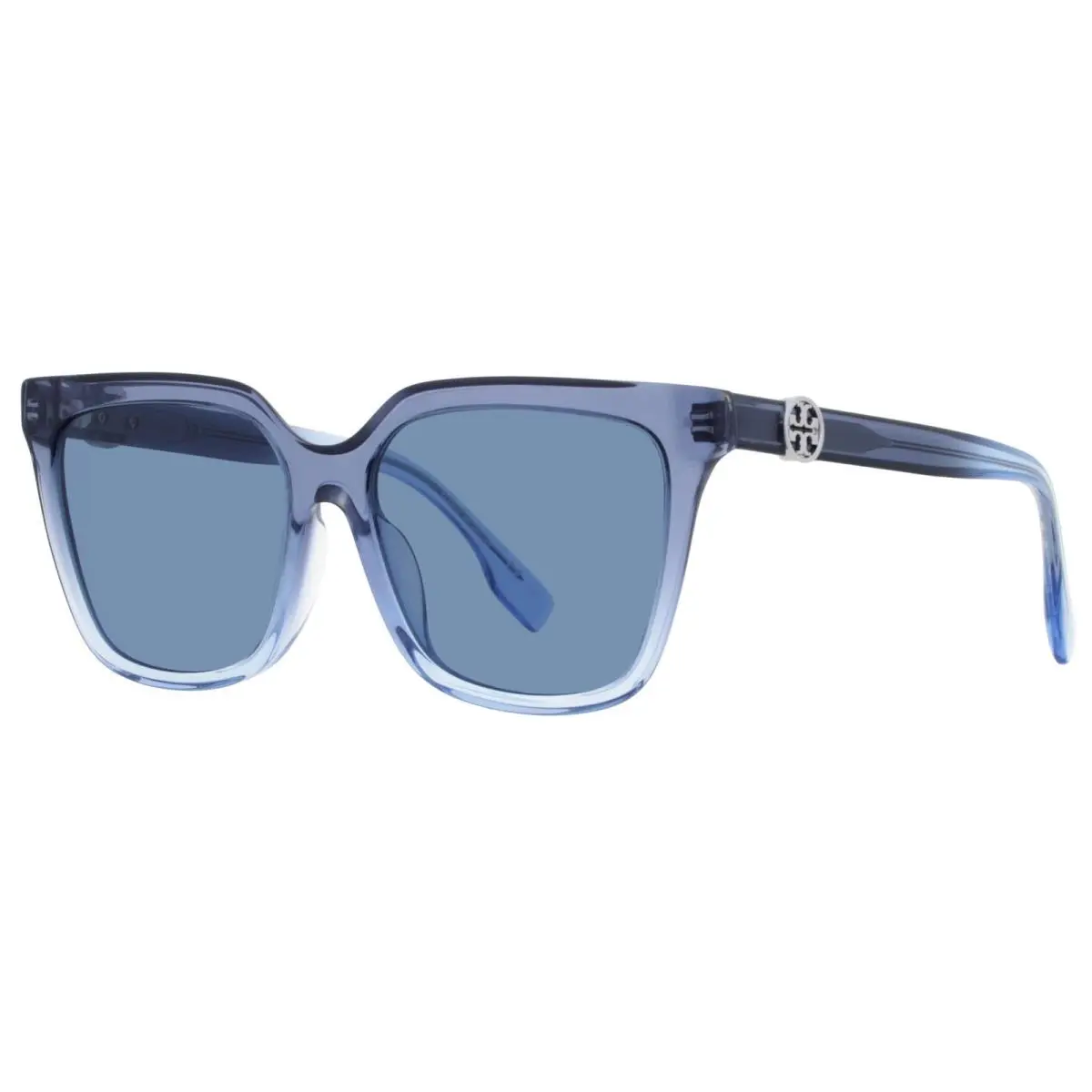 Tory Burch Dark Blue Square Ladies Sunglasses TY7212D 317880 56 TY7212D 317880
