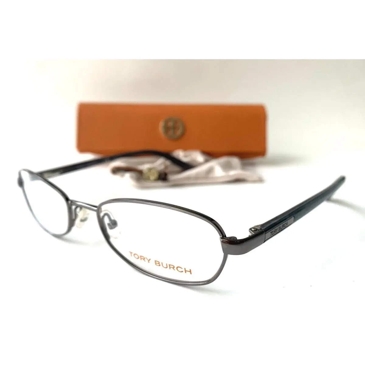 Tory Burch Frames Gunmetal/blue Women Eyeglasses TY1021 103 50 17 135