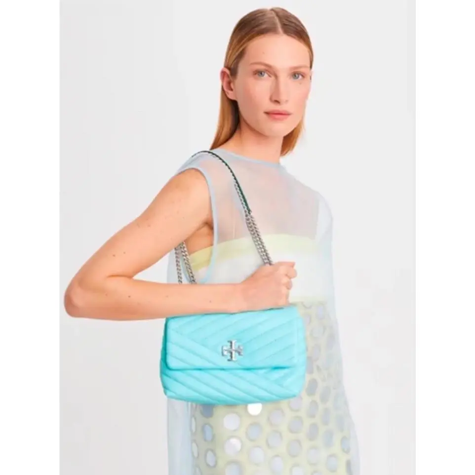 Tory Burch Kira Chevron Small Convertible Shoulder Bag