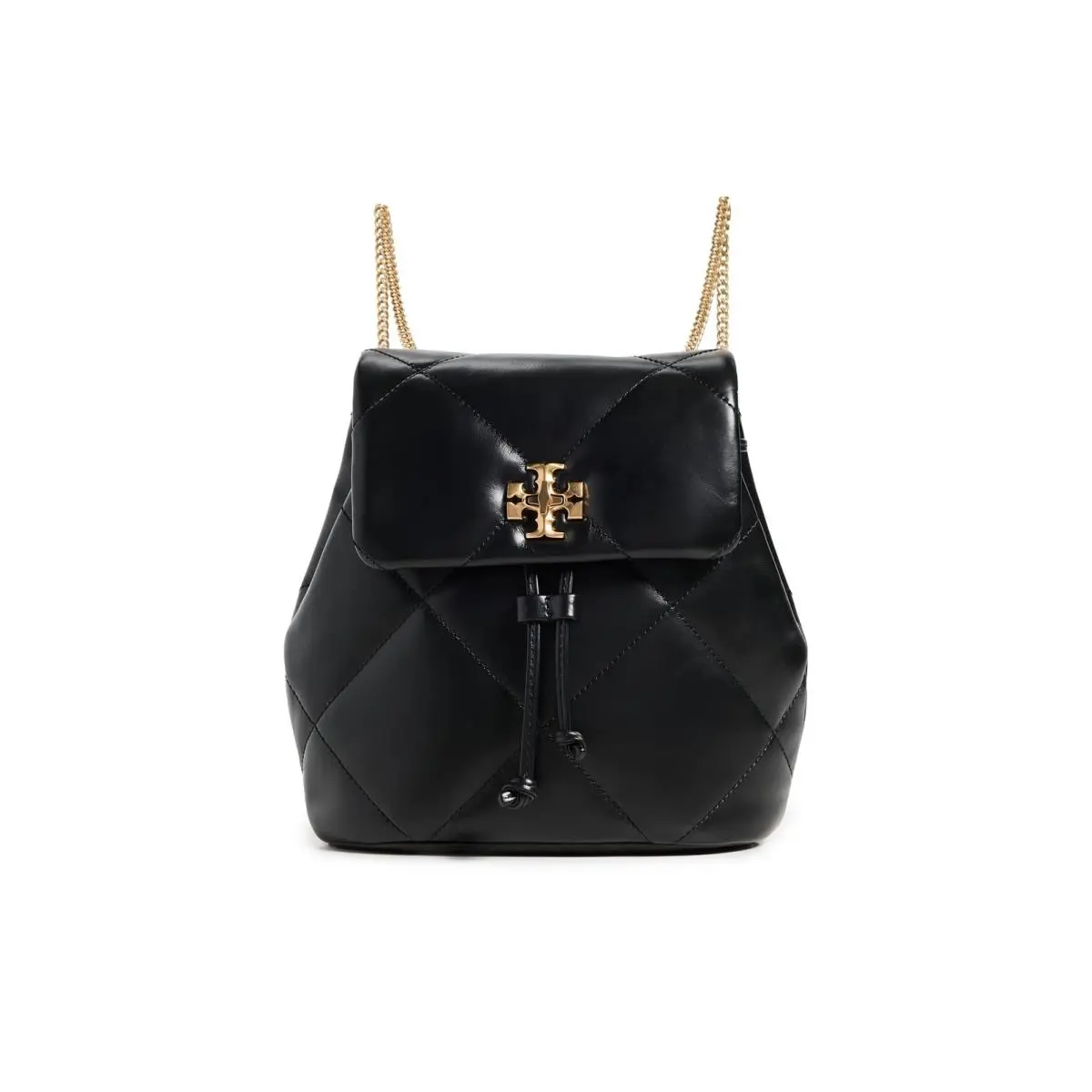 Tory Burch Women`s Kira Diamond Quilt Mini Backpack Black One Size