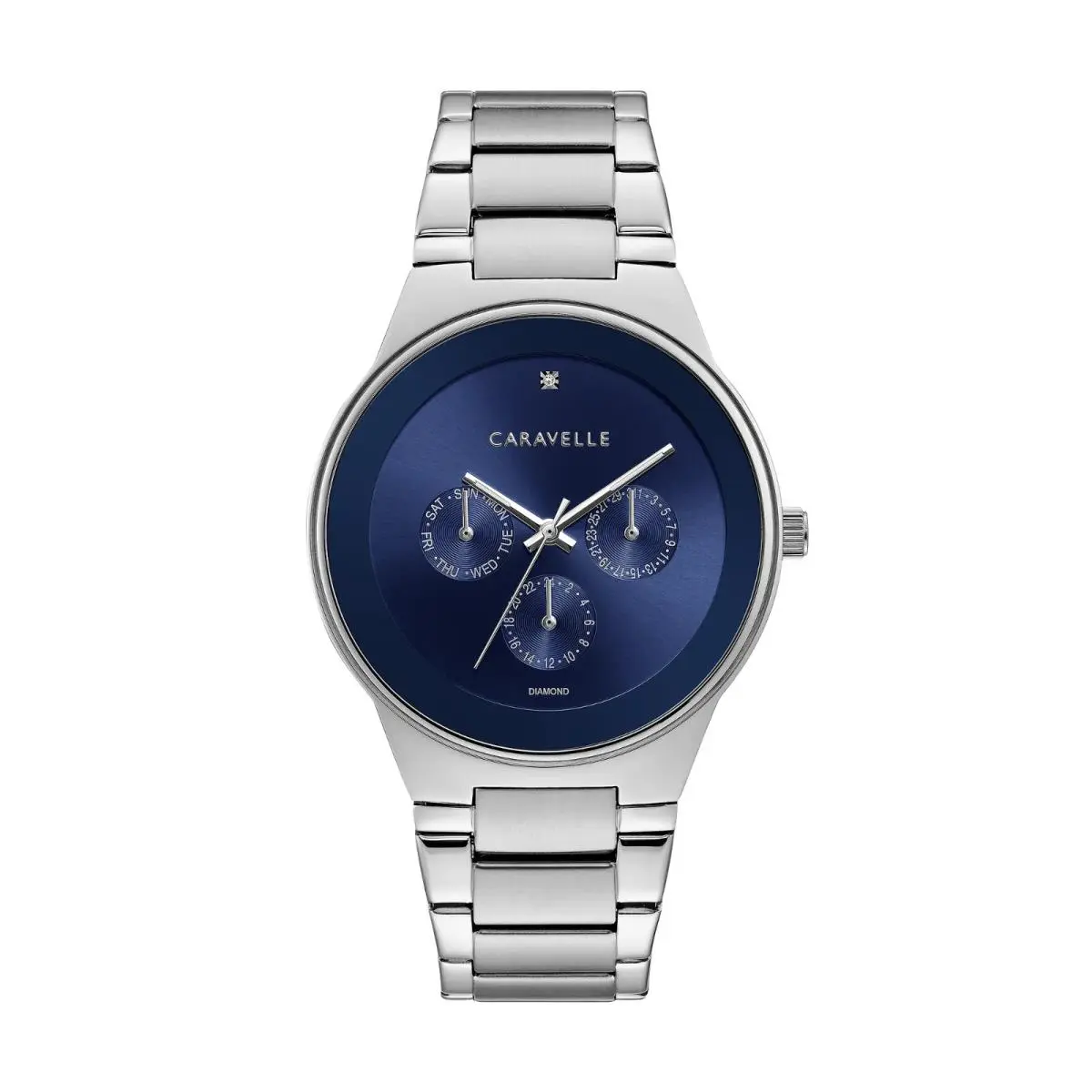 Caravelle by Bulova Men`s 43D107 Blue Men`s Watch