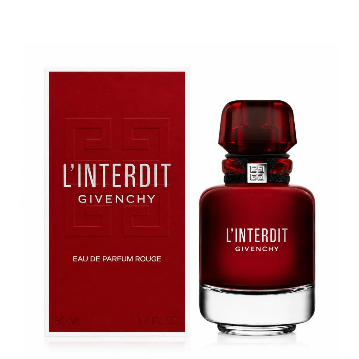 Givenchy L`interdit Rouge Women`s Eau de Parfum Spray Fragrance 1.7 FL OZ/50 ML