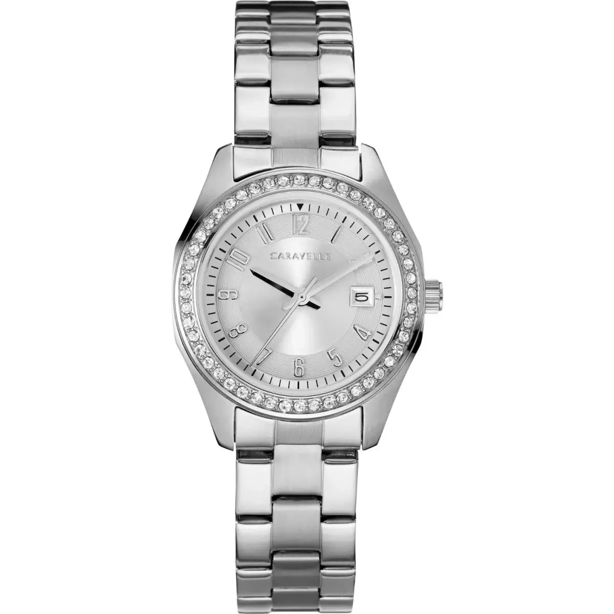 Caravelle by Bulova Womens Watch 28mm Crystals 43M120 Stainless Steel