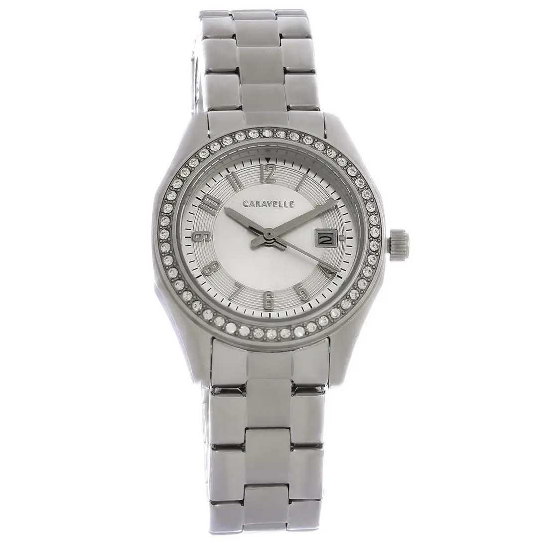 Caravelle By  Women`s Crystal Quartz Watch 43M120 by Bulova