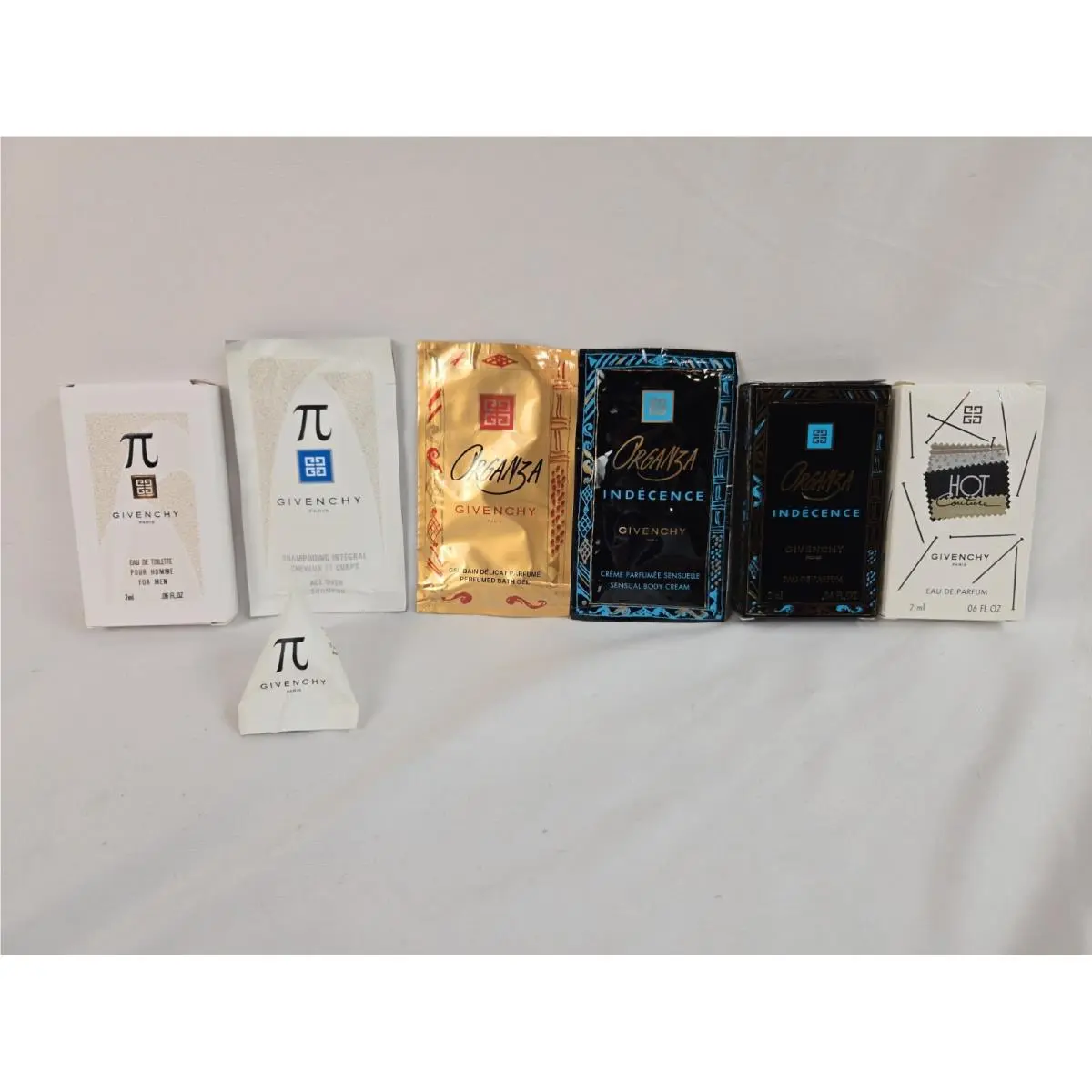 Givenchy Mixed Lot Organza Hot Couture Pie Sensual Body Cream Bath