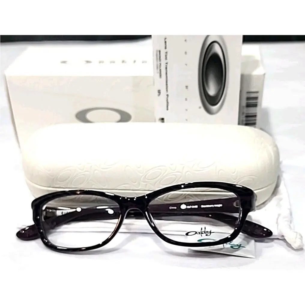OX1067-0452 Paceline Black Rasberry Purple Eyeglasses 52-15 142 Box Case by Oakley
