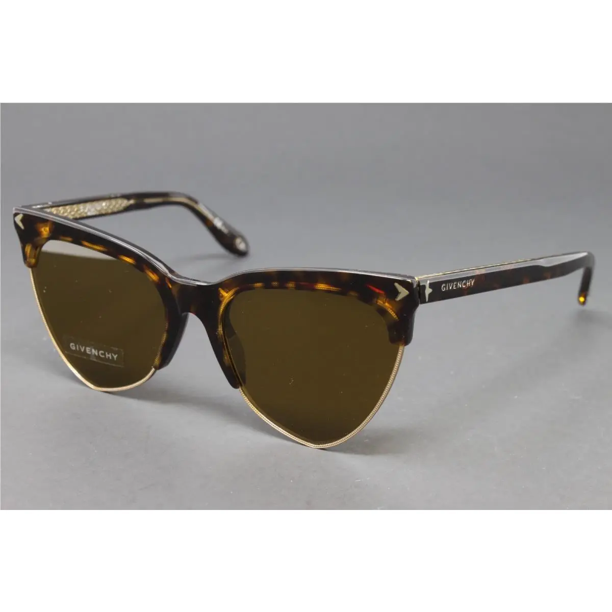 Givenchy Women`s Sunglasses GV7078S 086 Dark Havana 54mm Cat Eye Frame Plastic