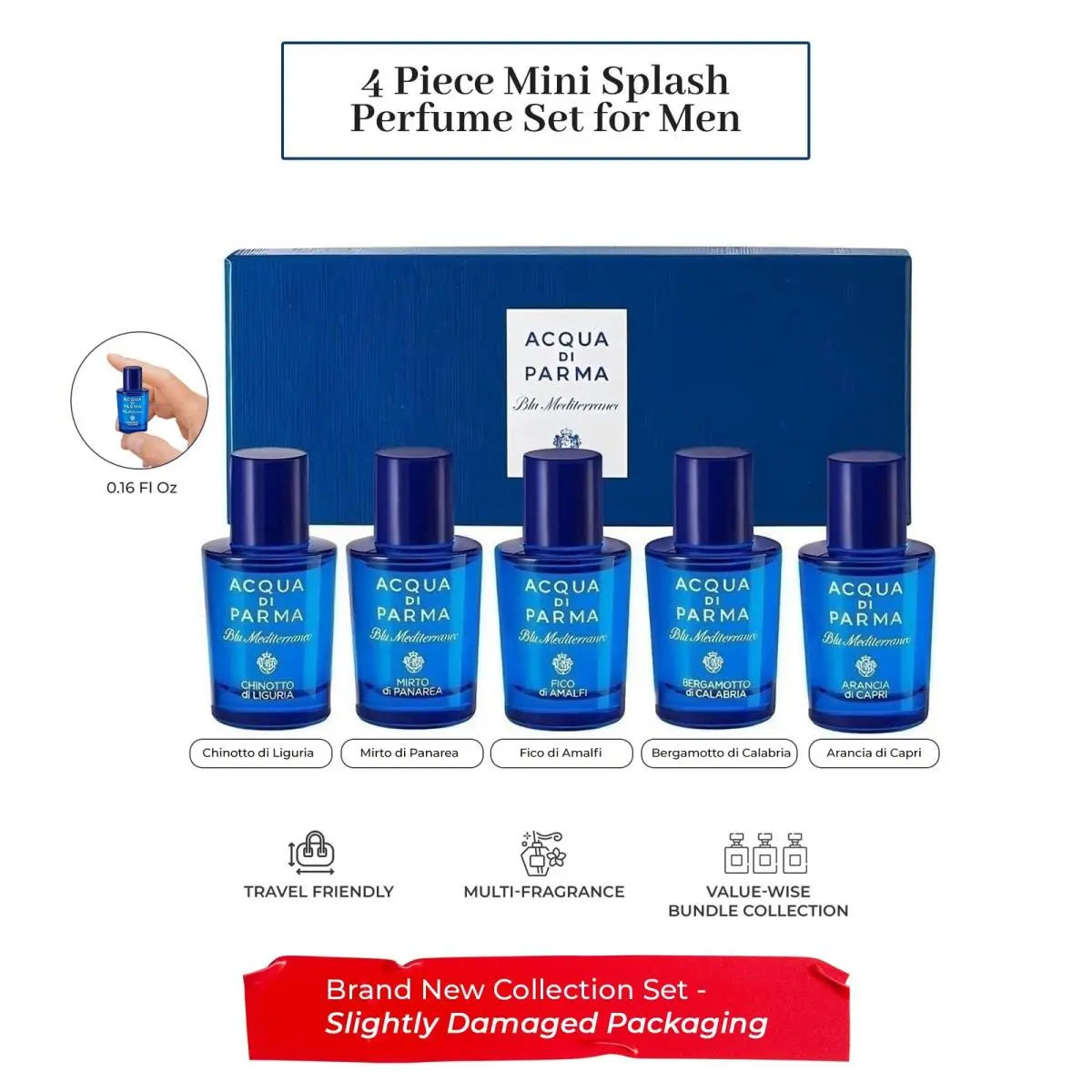 Acqua Di Parma Gift Set Blue Mediterraneo Variety