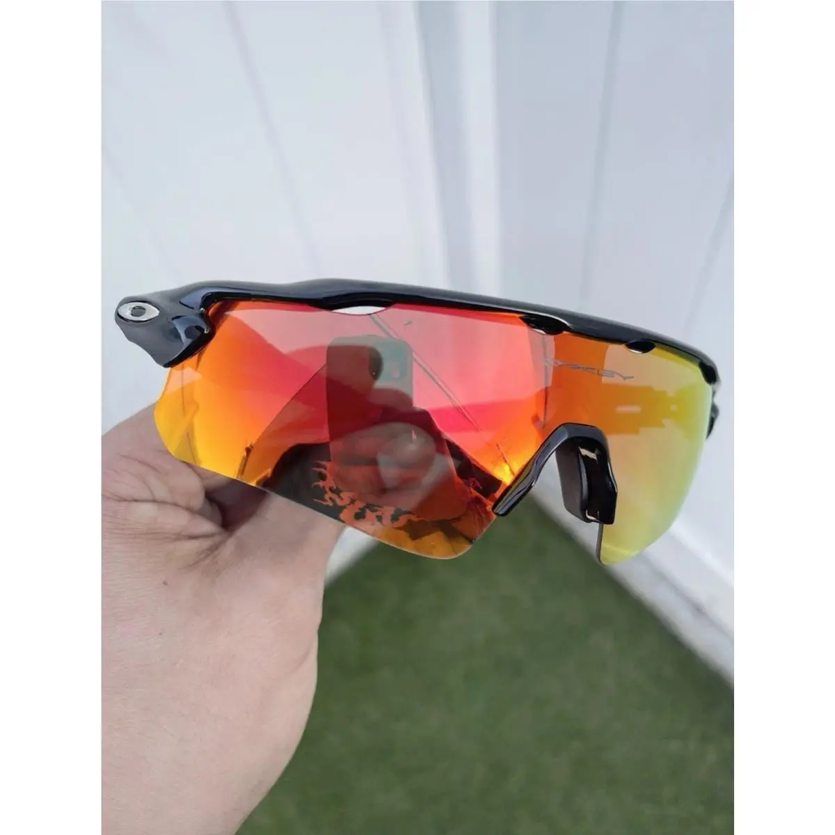 Sunglasses Radar EV OO9208 9208 Black Prizm Ruby Lens 128mm Osfa by Oakley