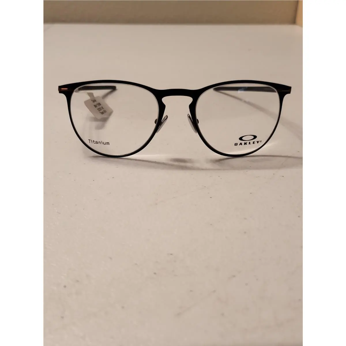 Money Clip Frames Only OX5145-0152 Black Clear Lens 52-20-141 W/tags by Oakley