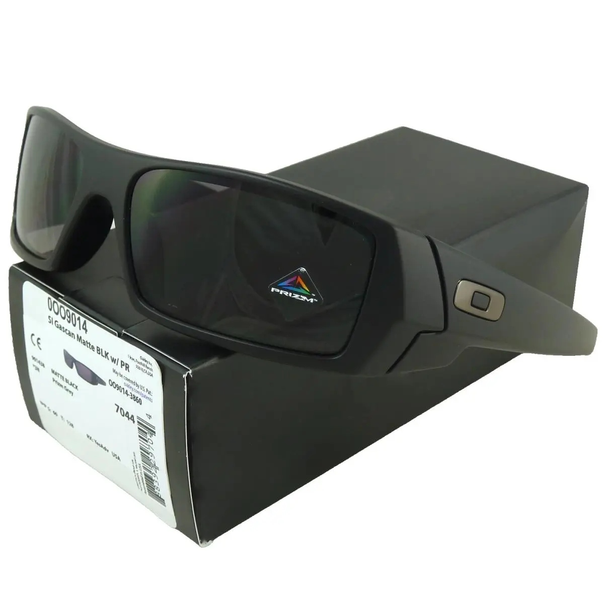 Oakley SI Gascan Sunglasses Matte Black l Prizm Grey OO9014-38