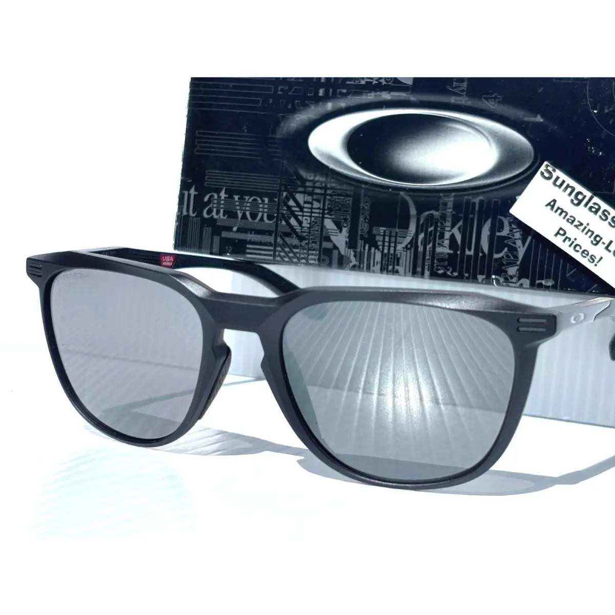 Oakley Thurso Matte Black Ink Prizm Black Lens Sunglass 9286-01