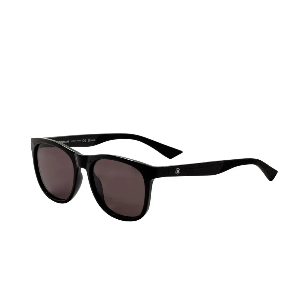 Men`s 55 mm Black Sunglasses MB0400S-001 by Montblanc