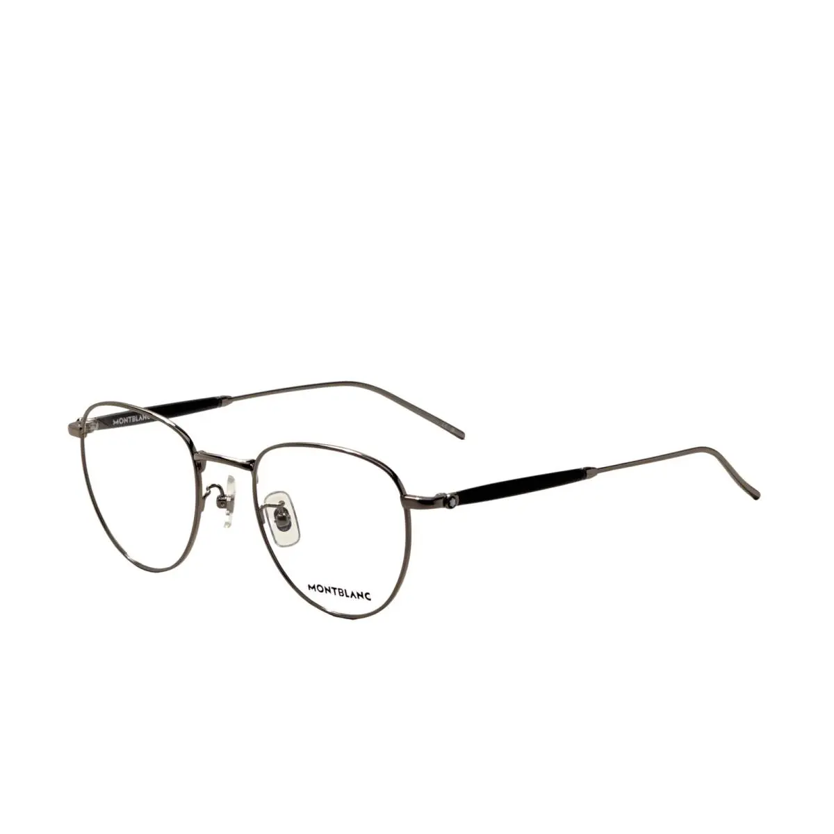 Montblanc Men`s 50 mm Gumetal Eyeglasses MB0410O-004-50