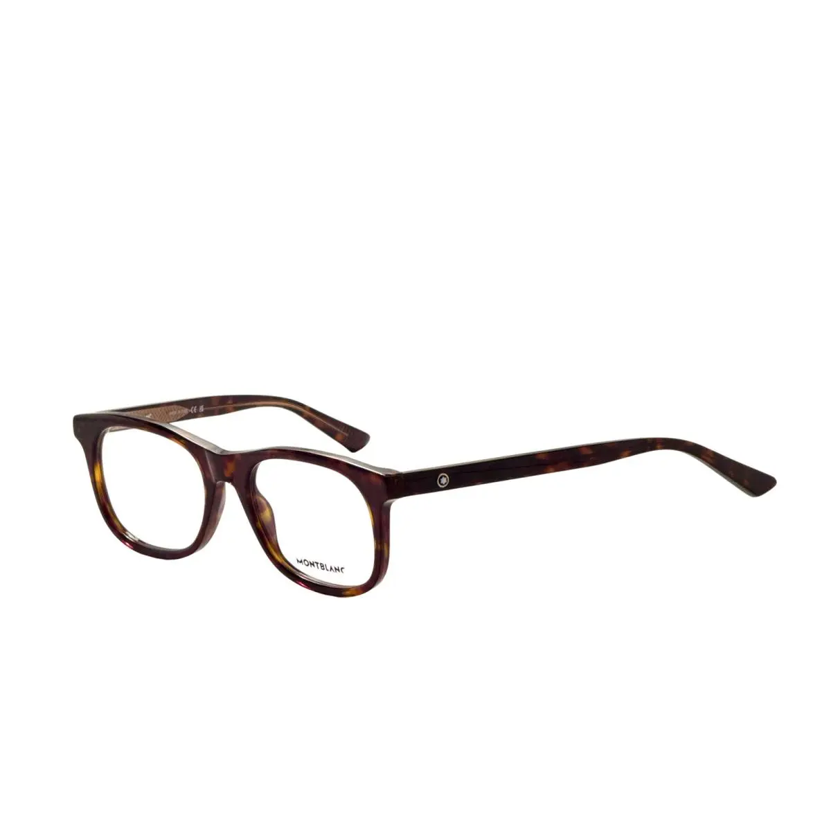 Men`s 54 mm Havana Eyeglasses MB0385O-007 by Montblanc