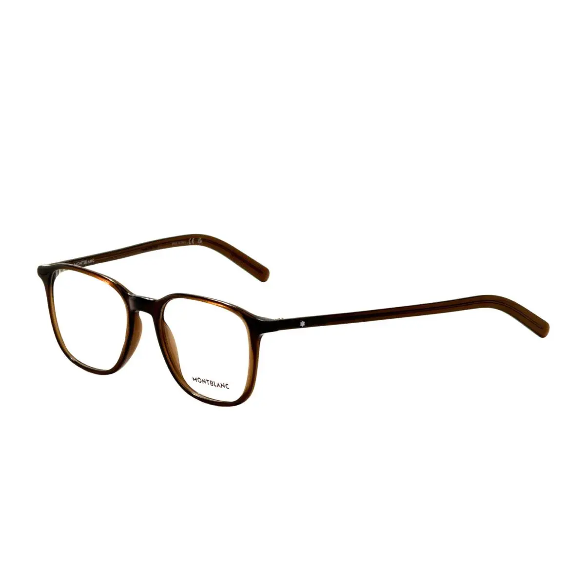 Men`s 52 mm Dark Grey Eyeglasses MB0386O-003-52 by Montblanc