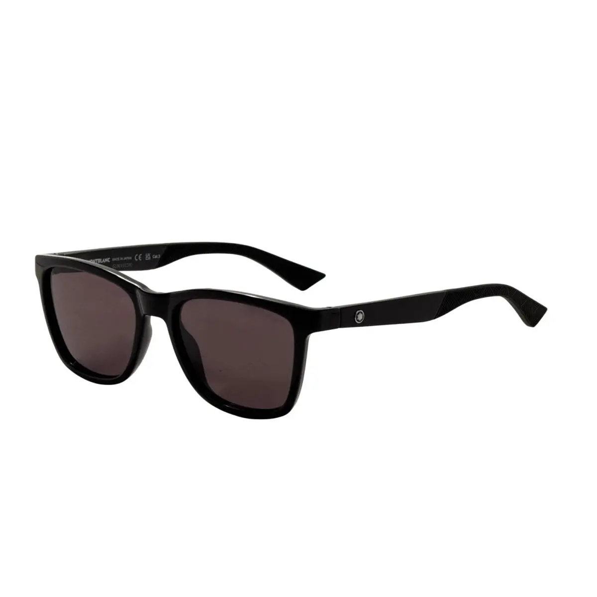 Men`s 55 mm Black Sunglasses MB0399S-006 by Montblanc