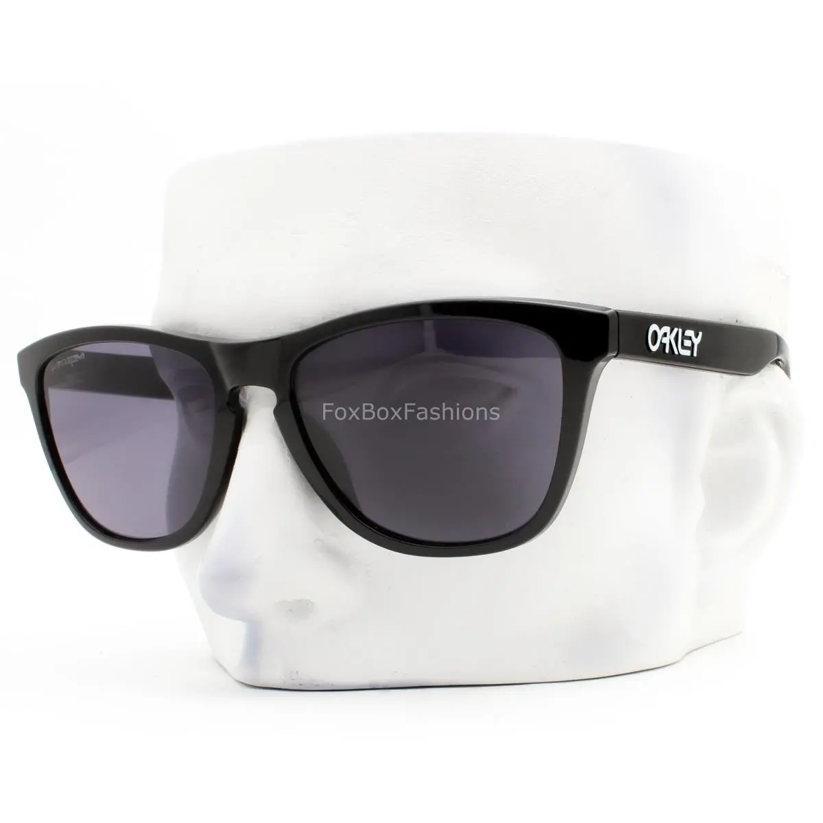 Frogskins A Sunglasses Polished Black Prizm Gray OO9245-7554 Low Bridge by Oakley