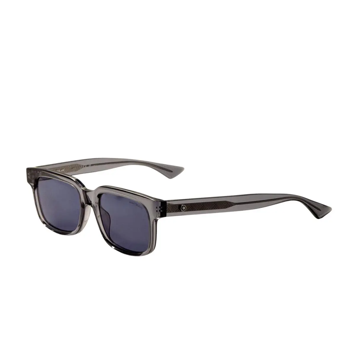 Montblanc Men`s 54 mm Grey Sunglasses MB0383S-004