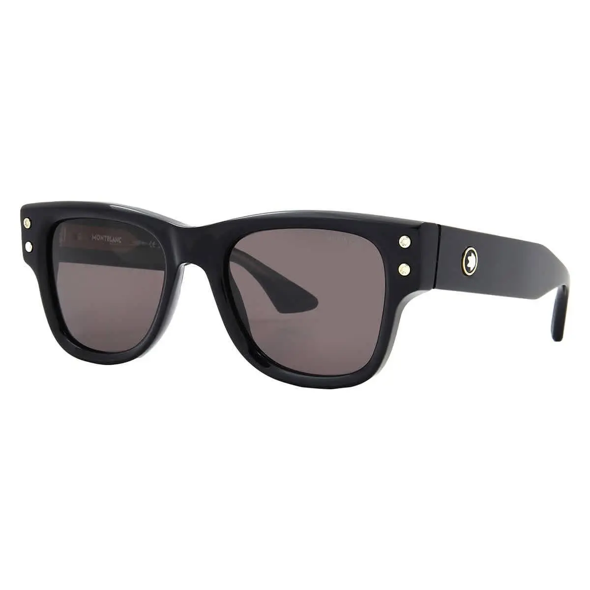 Grey Square Men`s Sunglasses MB0381S 001 54 MB0381S 001 54 by Montblanc