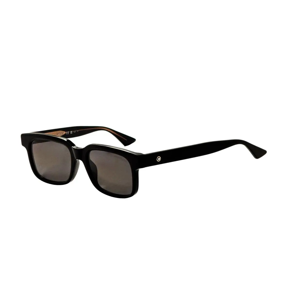 Men`s 54 mm Black Sunglasses MB0383S-005 by Montblanc