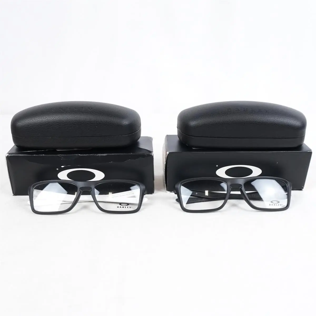 Rafter Satin Black Rafter Duality Unisex Eyeglass Frames Lot of 2 by Oakley