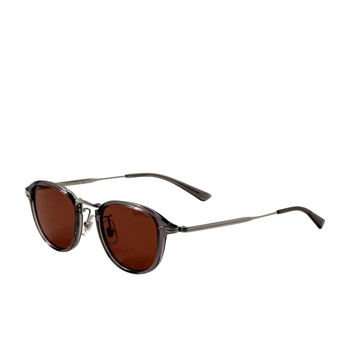 Montblanc Men`s 48 mm Grey Gold Sunglasses MB0336S-004-48