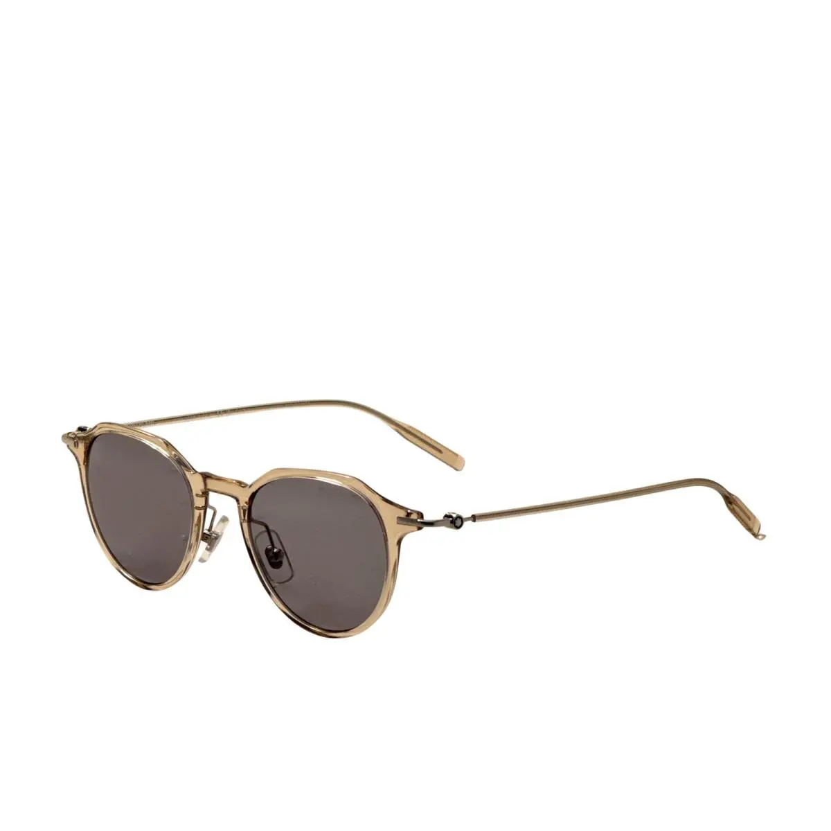 Montblanc Men`s 49 mm Beige Eyeglasses MB0355S-004-49
