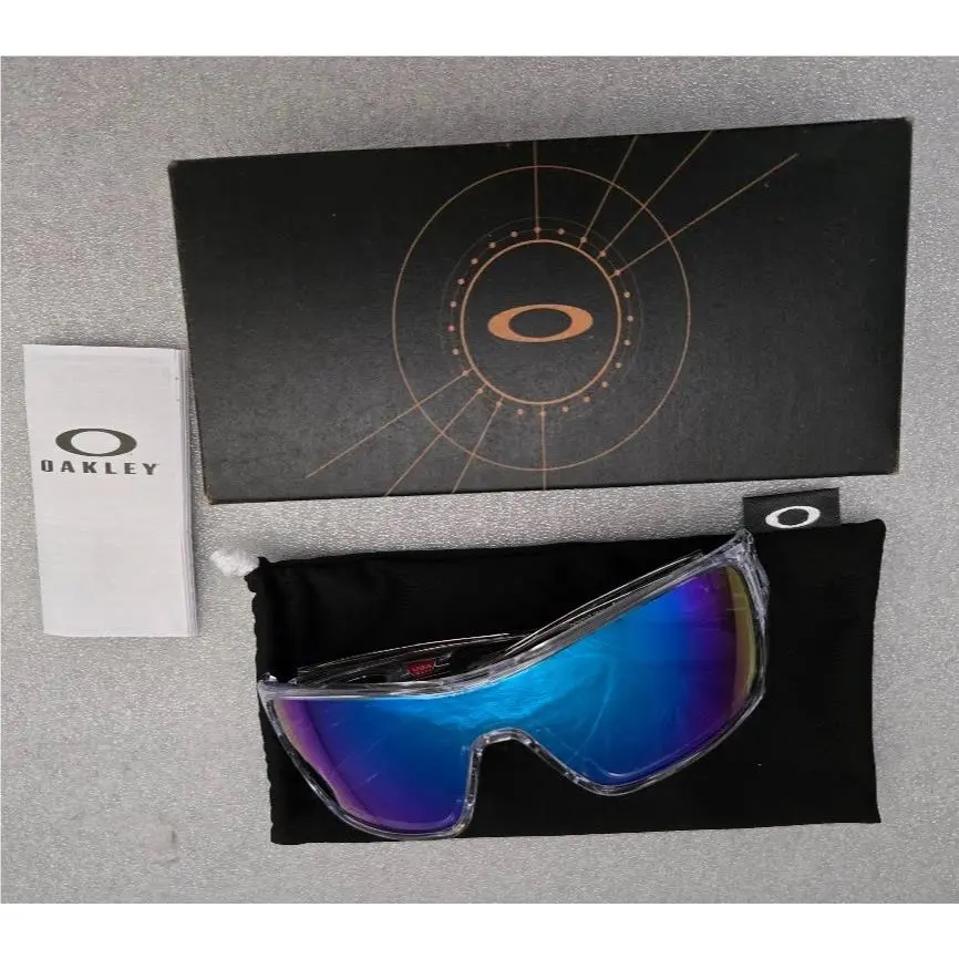 Turbine Rotor OO9307-2932 Sunglasses Polished Clear Prizm Sapphire by Oakley