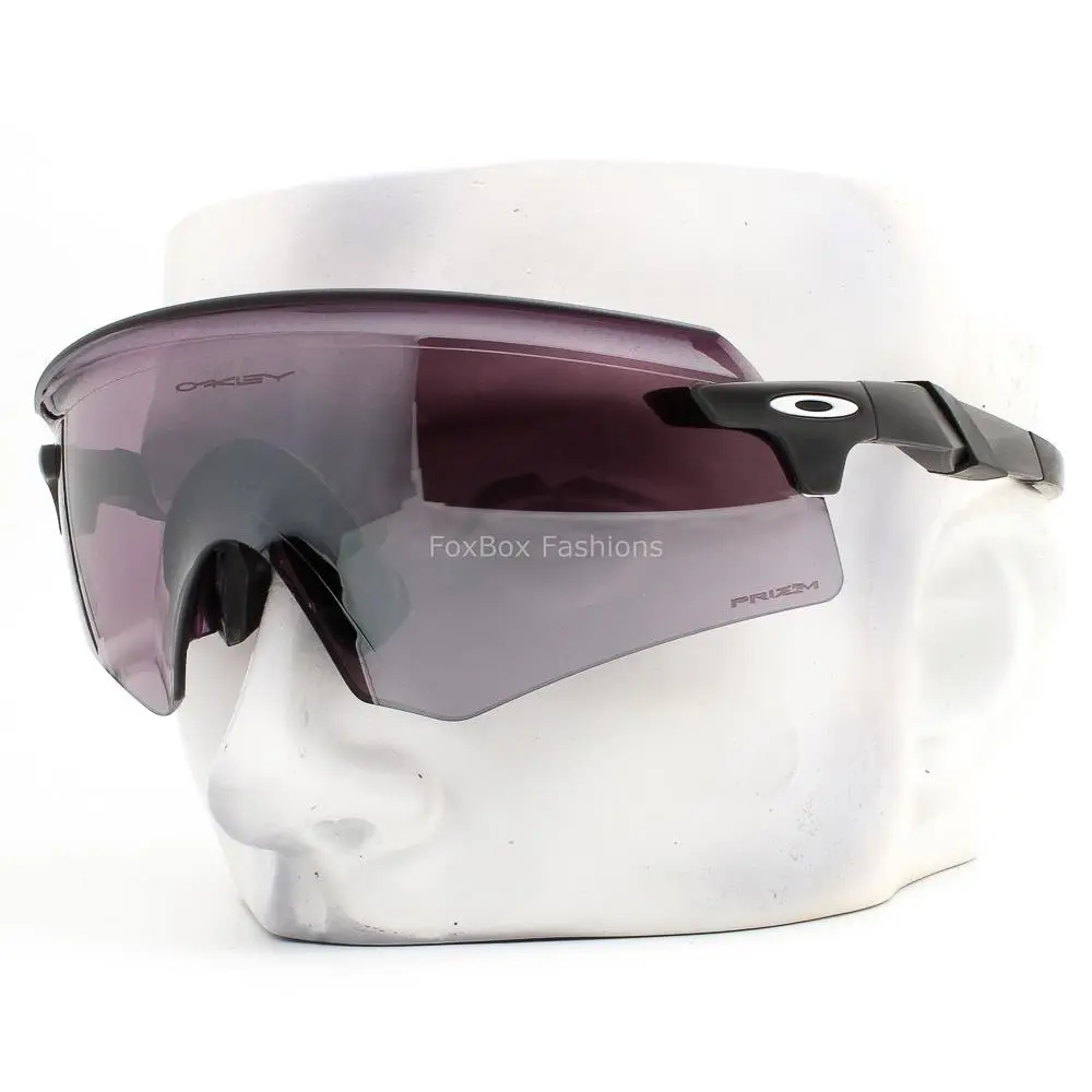 Encoder A Sunglasses OO9472F-1139 Matte Gray Prizm Road Black Low Bridge by Oakley