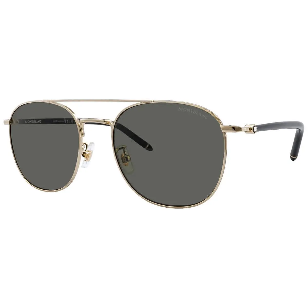 Grey Pilot Men`s Sunglasses MB0271S 006 56 MB0271S 006 56 by Montblanc