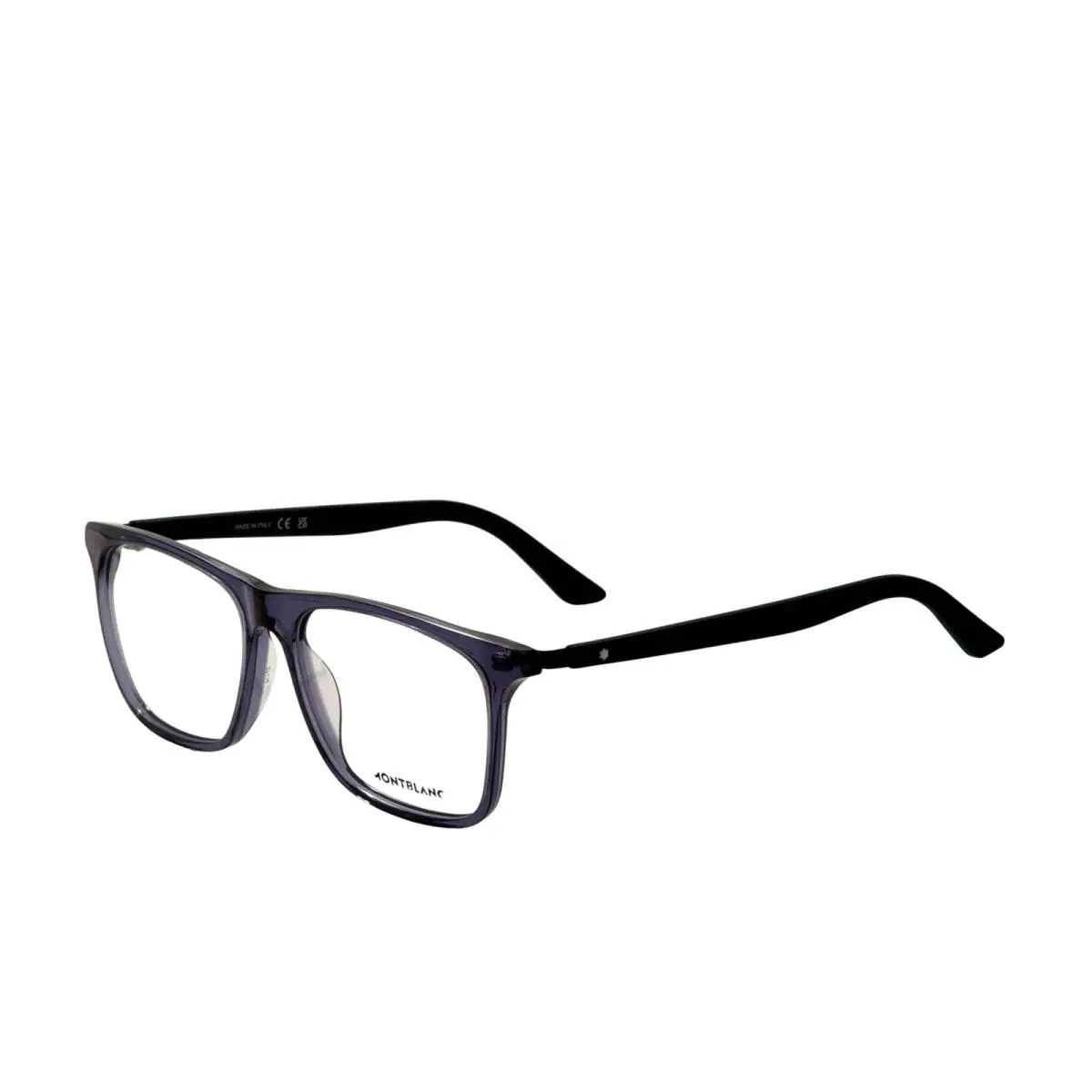 Men`s 57 mm Blue Eyeglasses MB0359O-010-57 by Montblanc