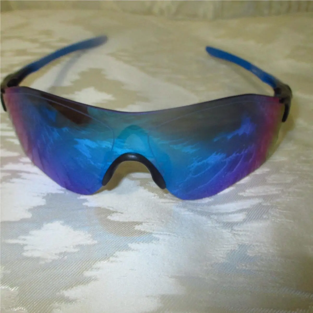Oakley Evzero Path Polarized Sunglasses OO9308-1438 Sapphire Fade/prizm 125