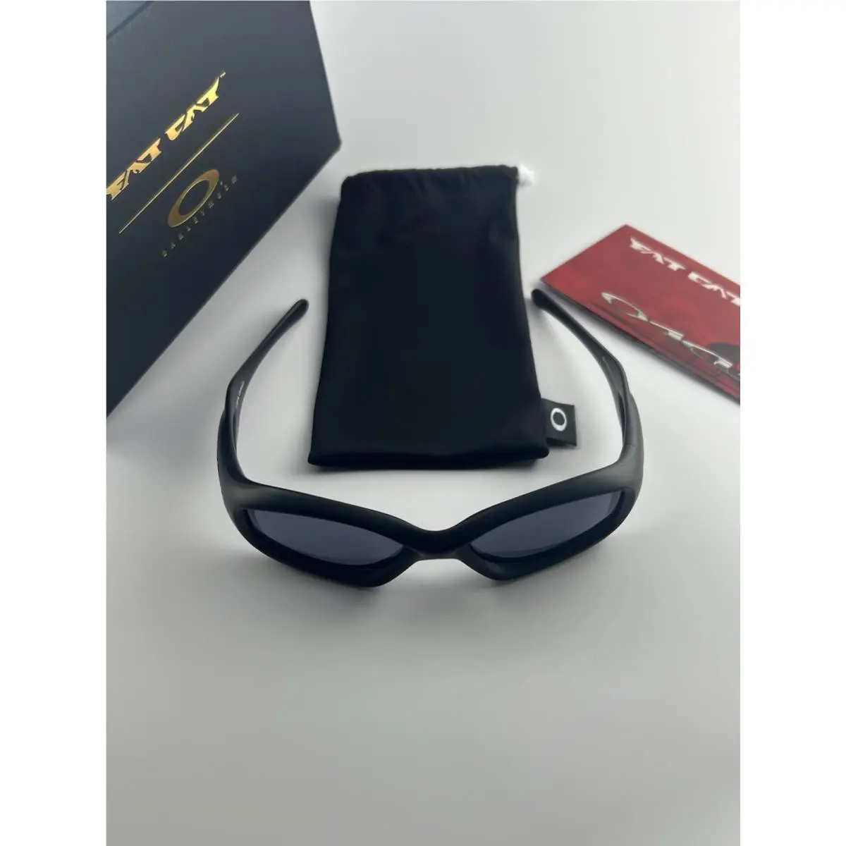 Fatcat Muzm Matte Black Frame Prizm Grey Lens+box Limited Edition by Oakley