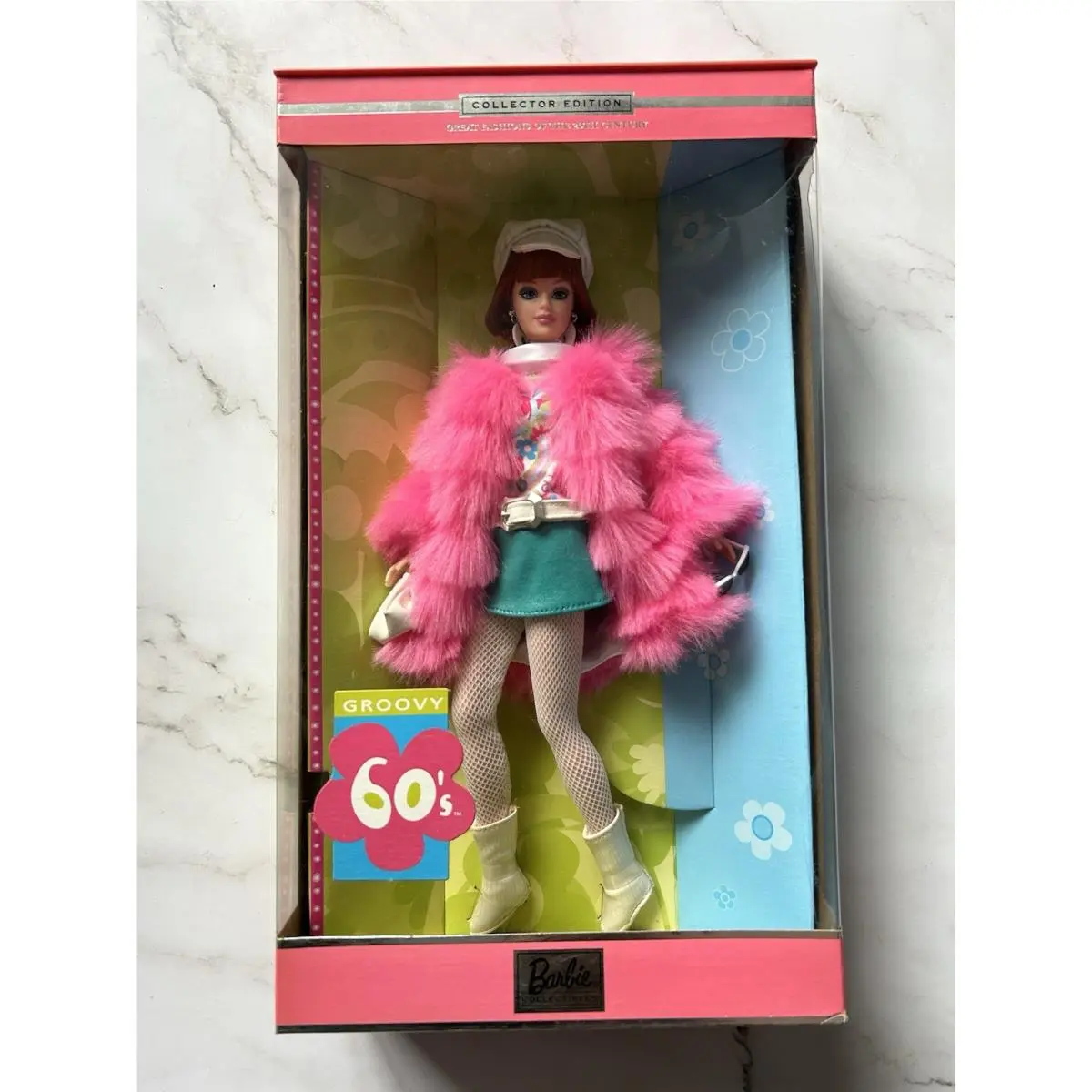 Mattel 2000 Great Fashions Of The 20th Century Groovy 60’s Barbie Doll