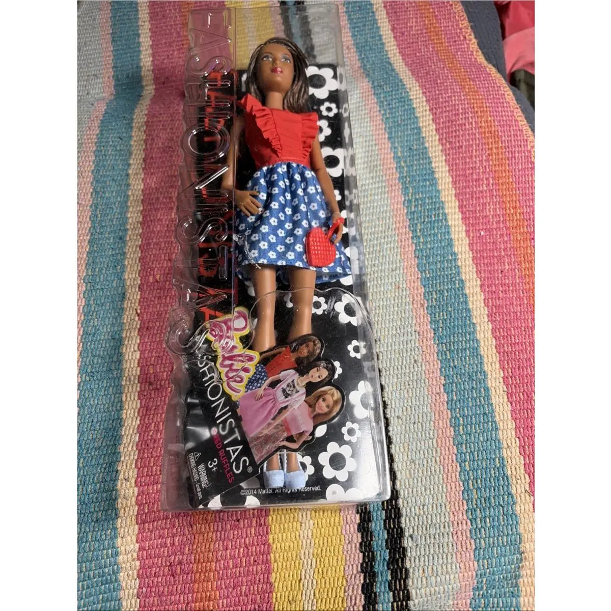Barbie Fashionistas Red Ruffles 11 CLN68 Nrfb Box Wear