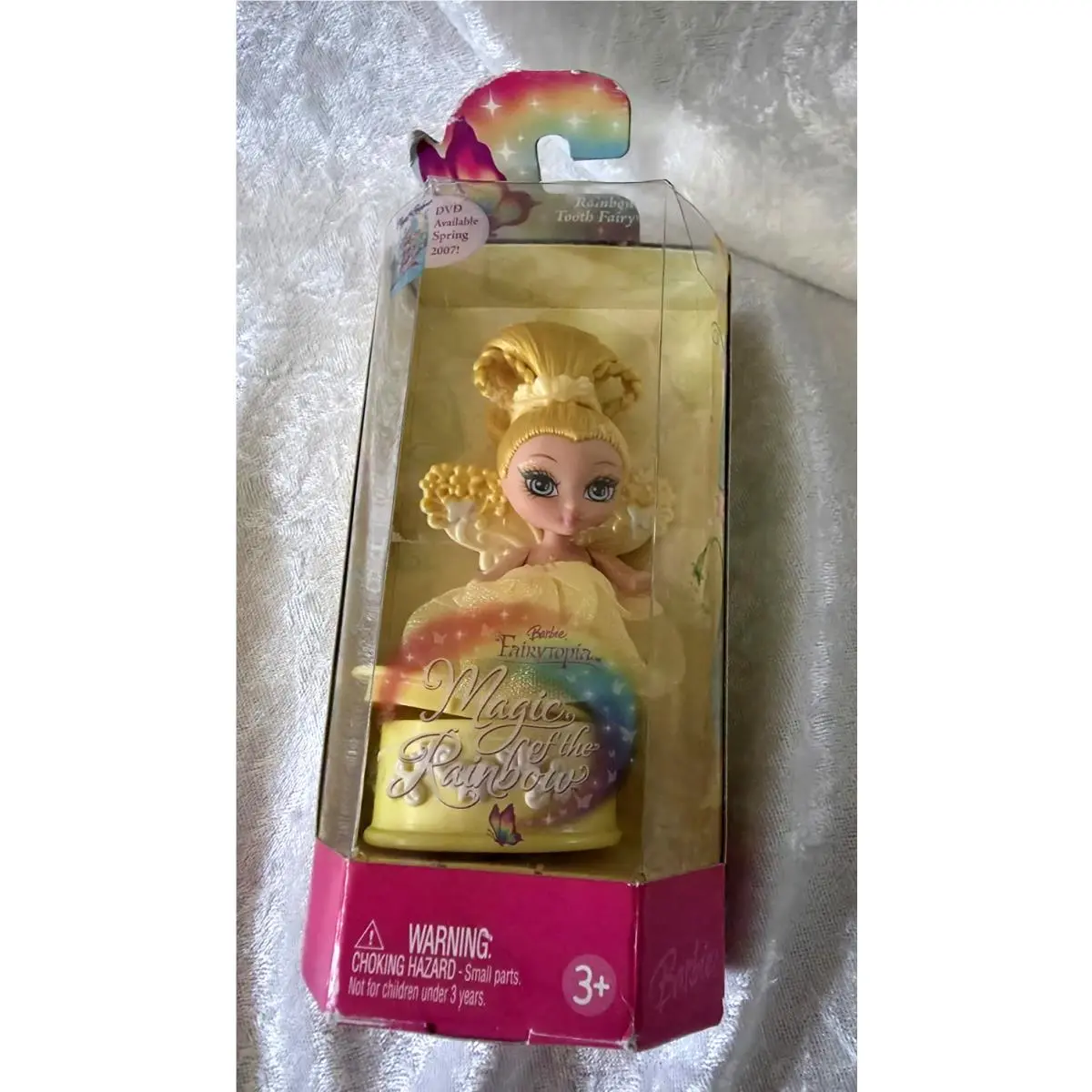 Barbie Fairytopia Magic of The Rainbow Tooth Fairy Yellow
