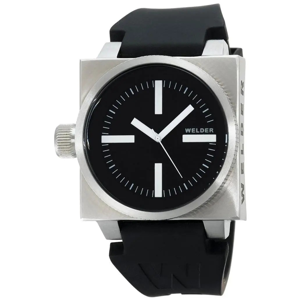 by U-boat K26 Black Rubber/leather Black Dial Mens Sport Watch K26-5000 by Welder