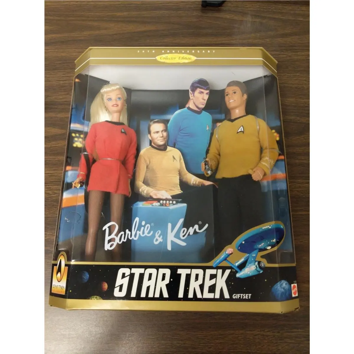 1996 Barbie and Ken Star Trek 30th Anniversary Gift Set Collector Edition