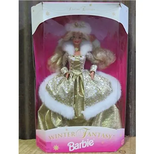Barbie 1995 Winter Fantasy Blonde - Sam`s Club Exclusive