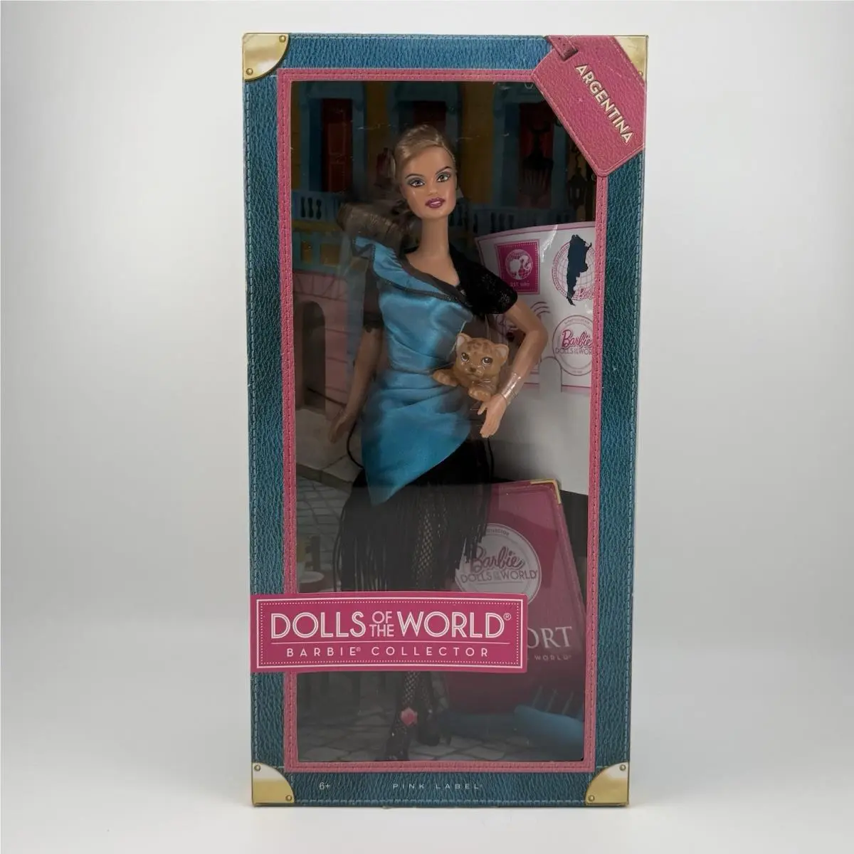 2011 Mattel Passport Dolls of The World “argentina Barbie” W3375 Nrfb