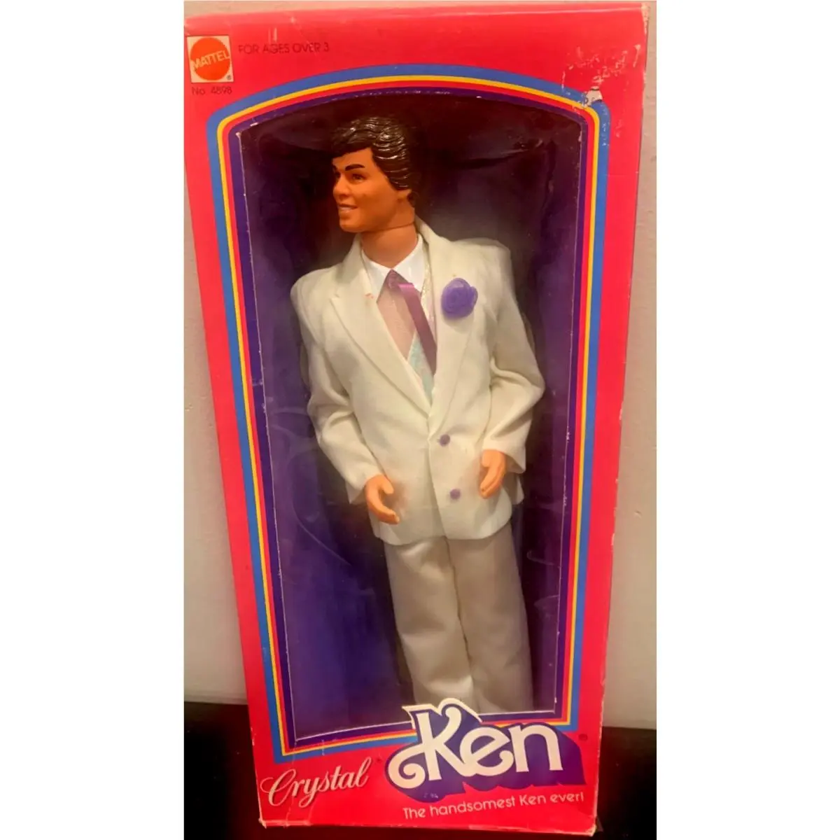 Crystal Ken Barbie Doll 4898 Circa 1983