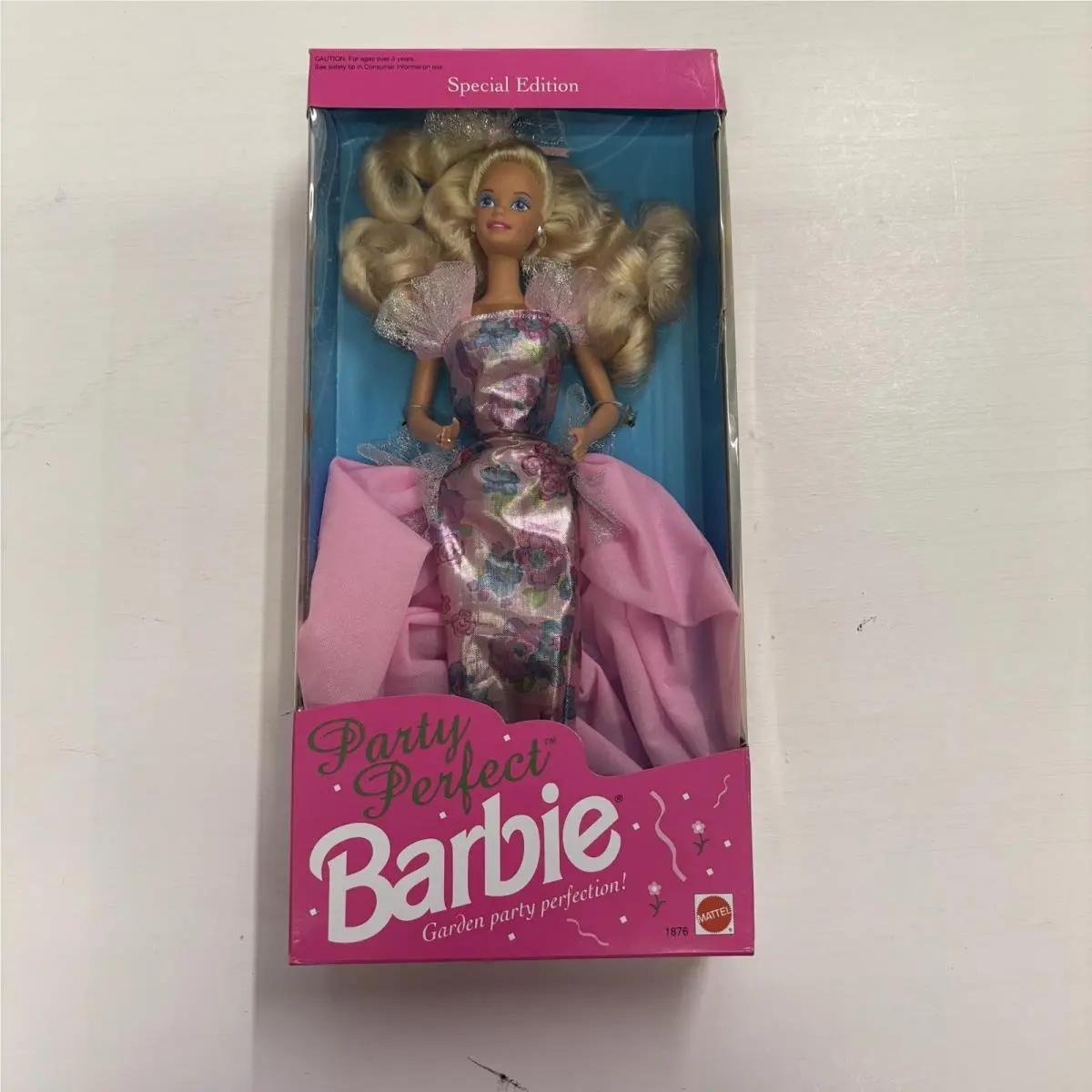 Vintage 1992 Party Perfect Barbie Doll Special Edition Mattel