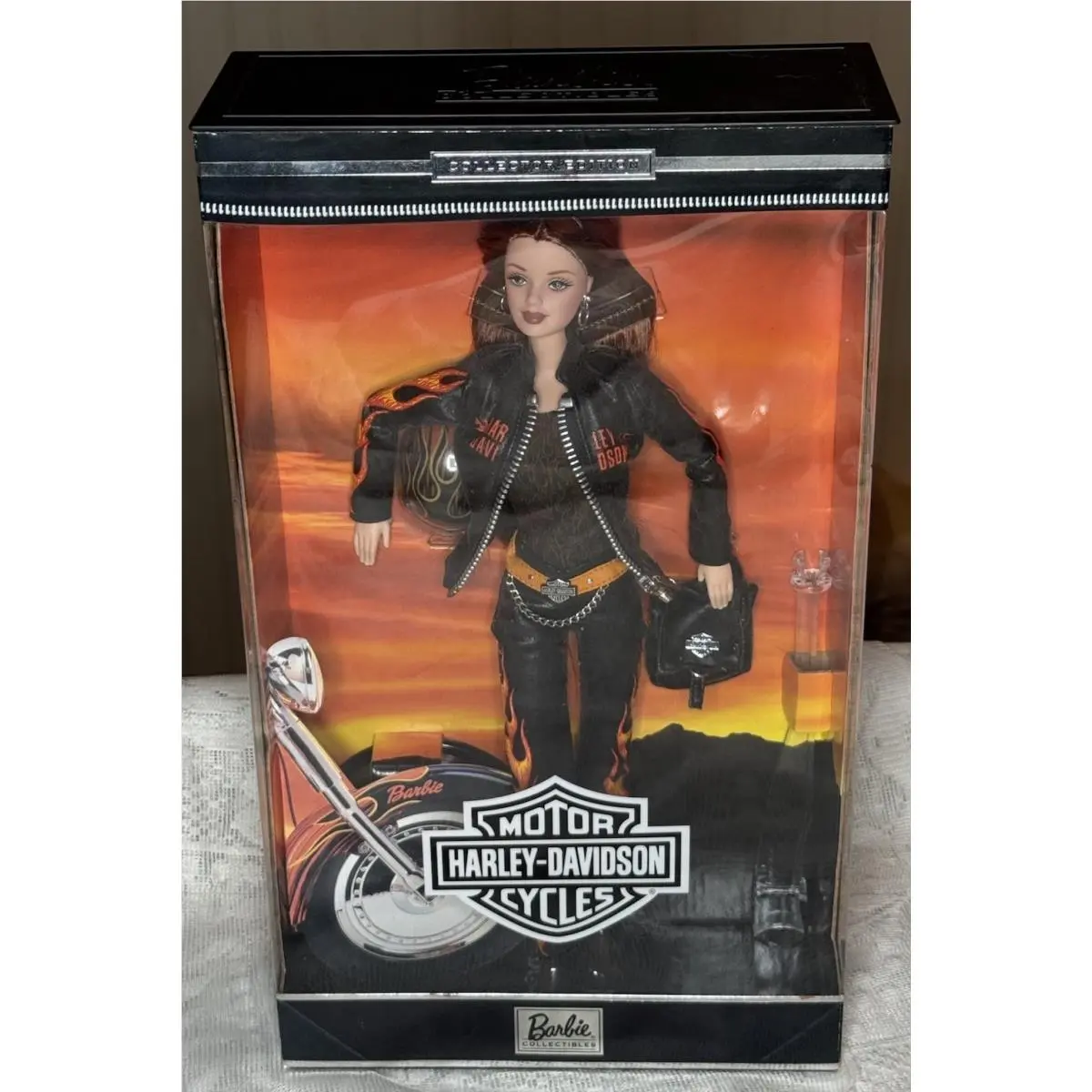 2000 Harley Davidson Barbie Doll 29207 Mattel Collectors Edition Nrfb