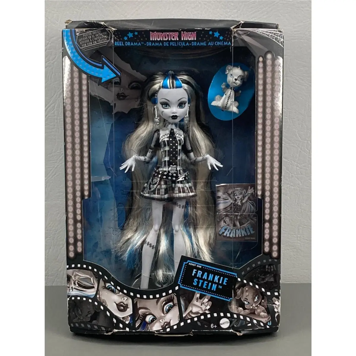 Mattel Monster High Reel Drama Frankie Ste