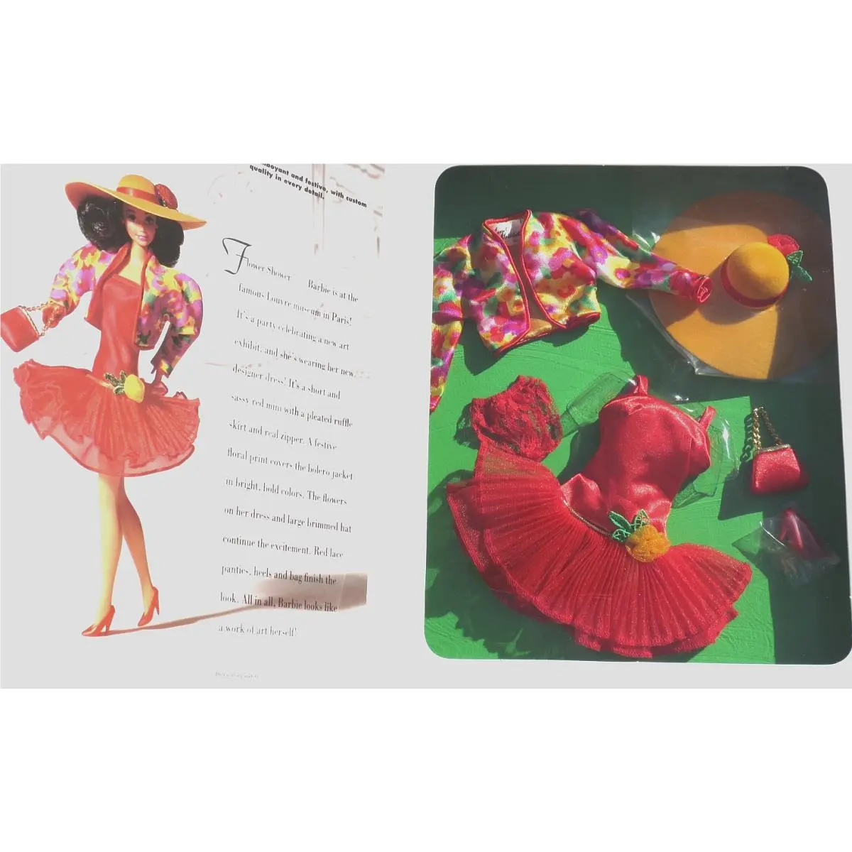 Barbie Classique Flower Shower Fashion Nrfb Barbie Clothes 1993