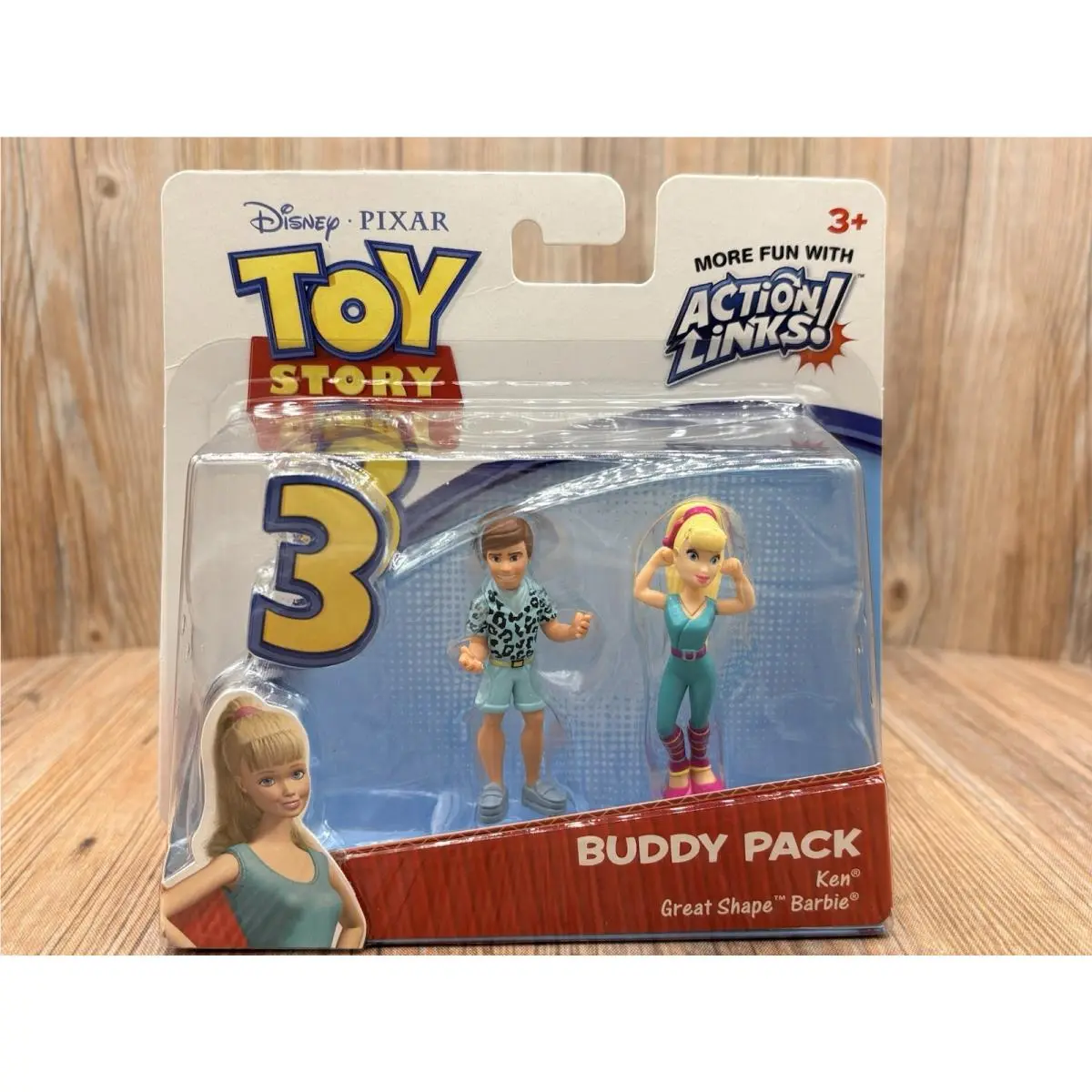 Disney Pixar Toy Story 3 Buddy Pack Ken Great Shape Barbie - B14